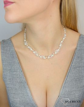 Naszyjnik Swarovski element z perłami syntetycznymi NR 563 wykonana ze srebra próby 925 oraz (6).JPG